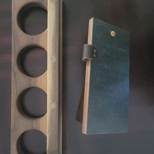 Peg & Awl Wall Caddy and Chalk Tablet